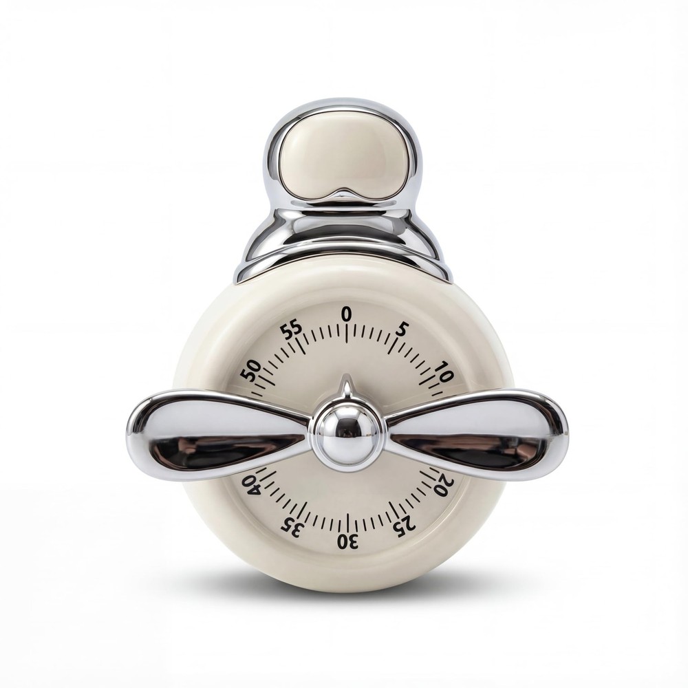 Visual Timer, Cute Magnetic Mechanical Kitchen Timer for Cooking, No Batterie...
