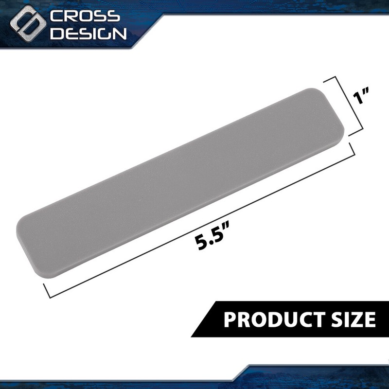 Gray Composite Decking boards End Cap Set (4 pcs in One Package) 5.5” gallery
