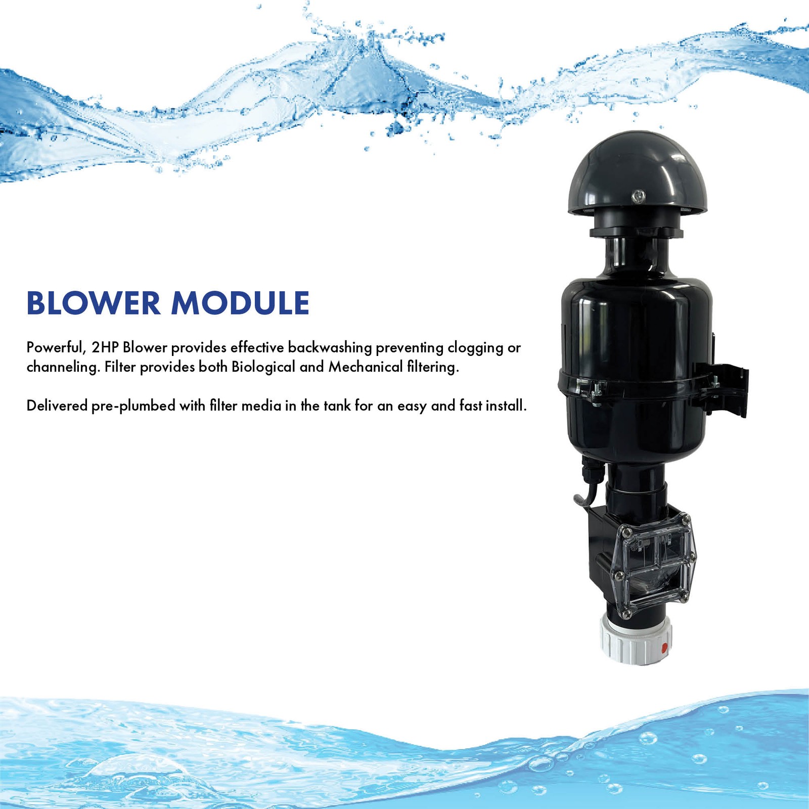 HALF OFF PONDS Simply Clear Filter with Blower - 11,000 Gal Pond System gallery
