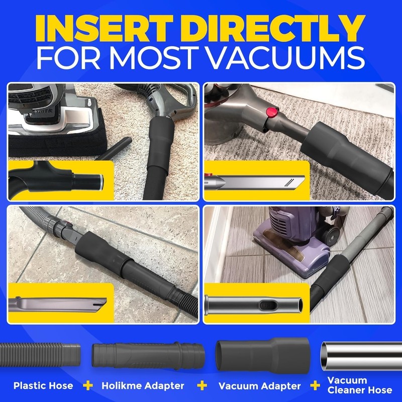 Versatile Lint Vacuum Cleaner Attachment - Protect Your Home from Dryer Fires gallery