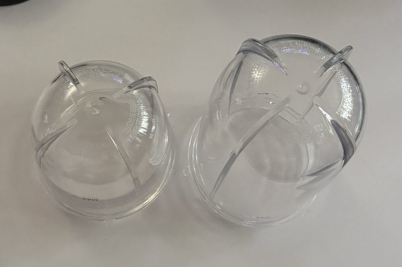 Replacement Magic Bullet Blender MBR 1101 2/ Cups With Storage Lids New Open Box gallery