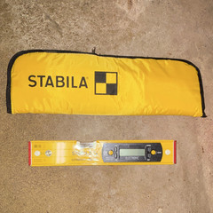 STABILA Type 96E 24in Electronic Digital Level Sure-Grip Hold w/ Case