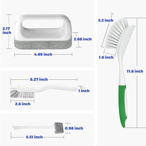 7 Pack Kitchen Cleaning Brush Set, Dish Brush for Cleaning, Kitchen Scrub gallery