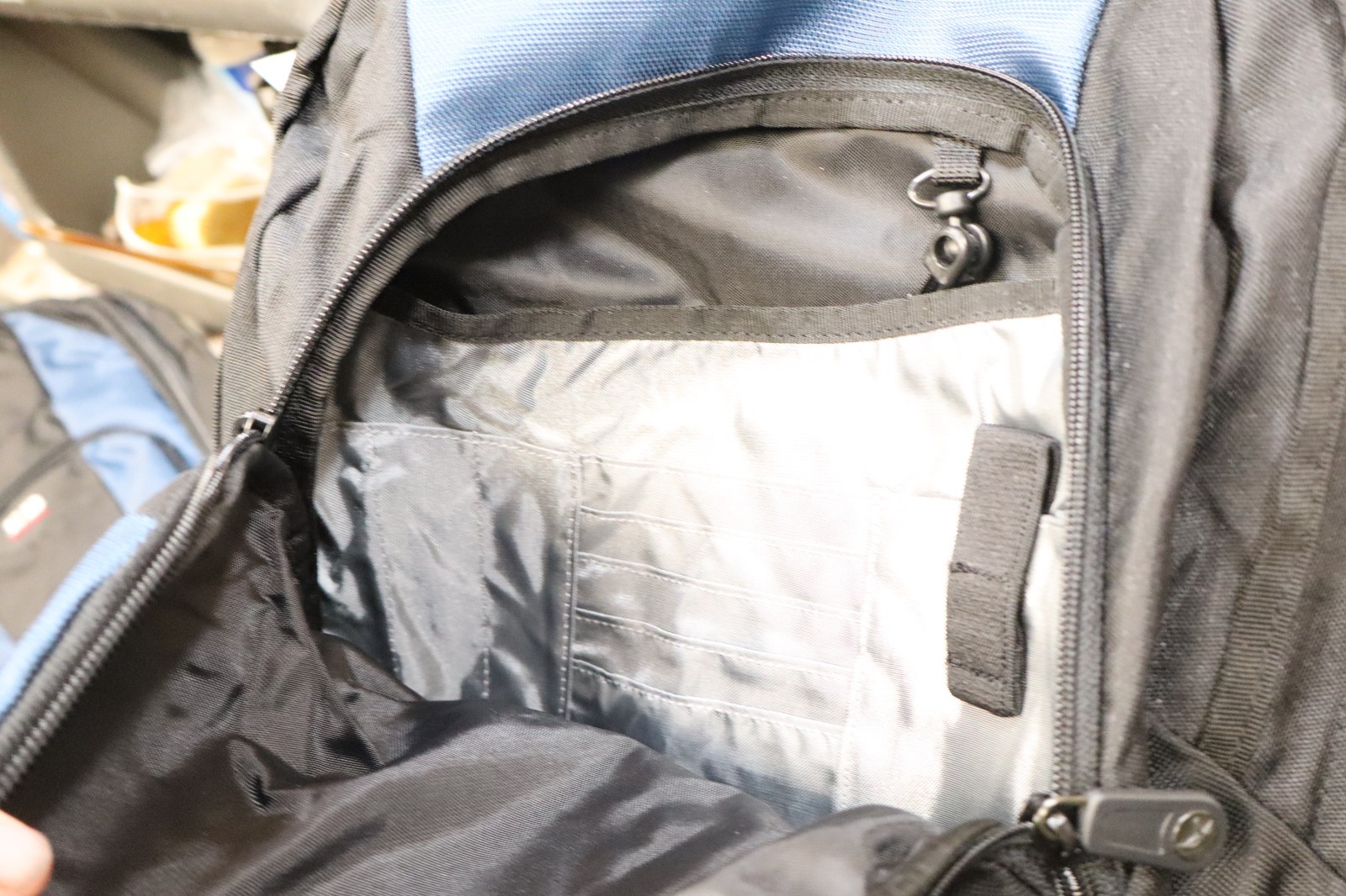 eddie bauer guide backpack Triple compartment Blue Vintage 4