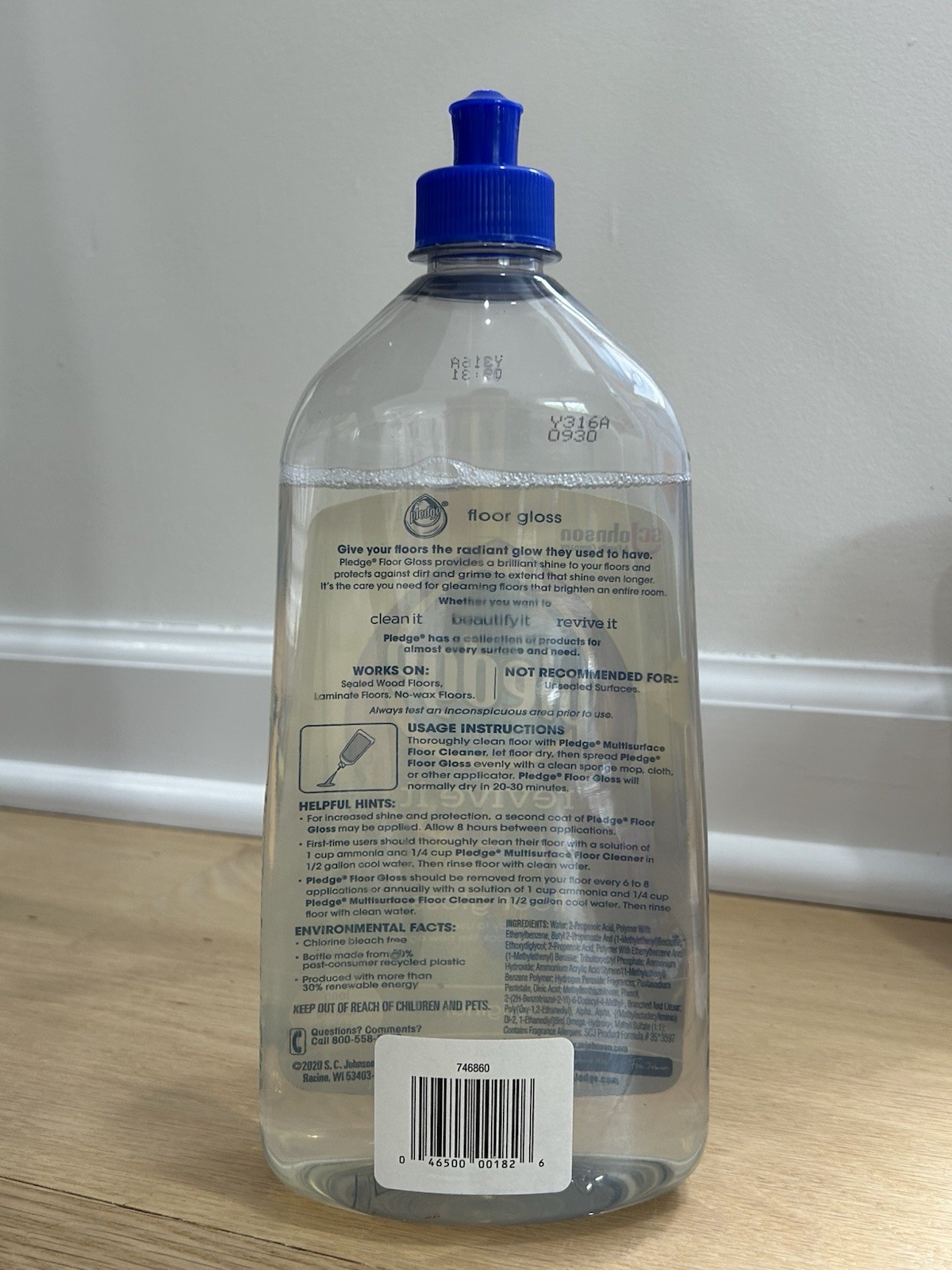 USED Pledge Revive It Floor Gloss - Original gallery