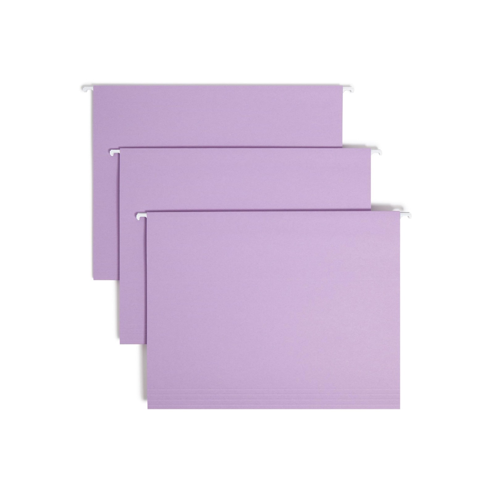 Smead Standard Hanging File Folders 25 Count Lavender 1/5-Cut Adjustable Tabs gallery
