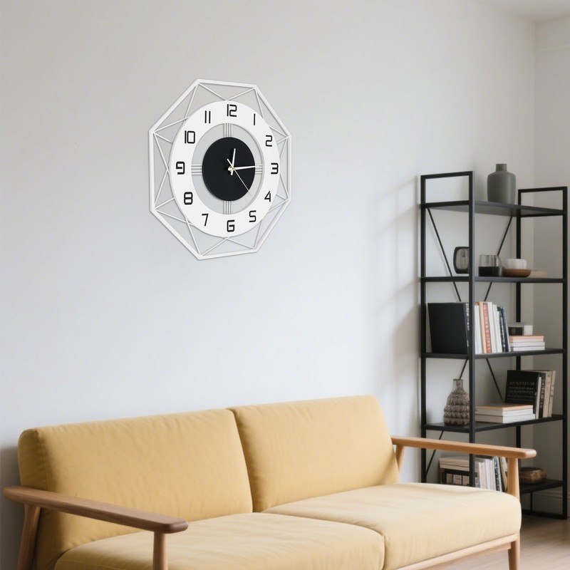 Modern Wall Clock Decorative Indoor Wall Clock, Wall Mounted Clock for Home? gallery