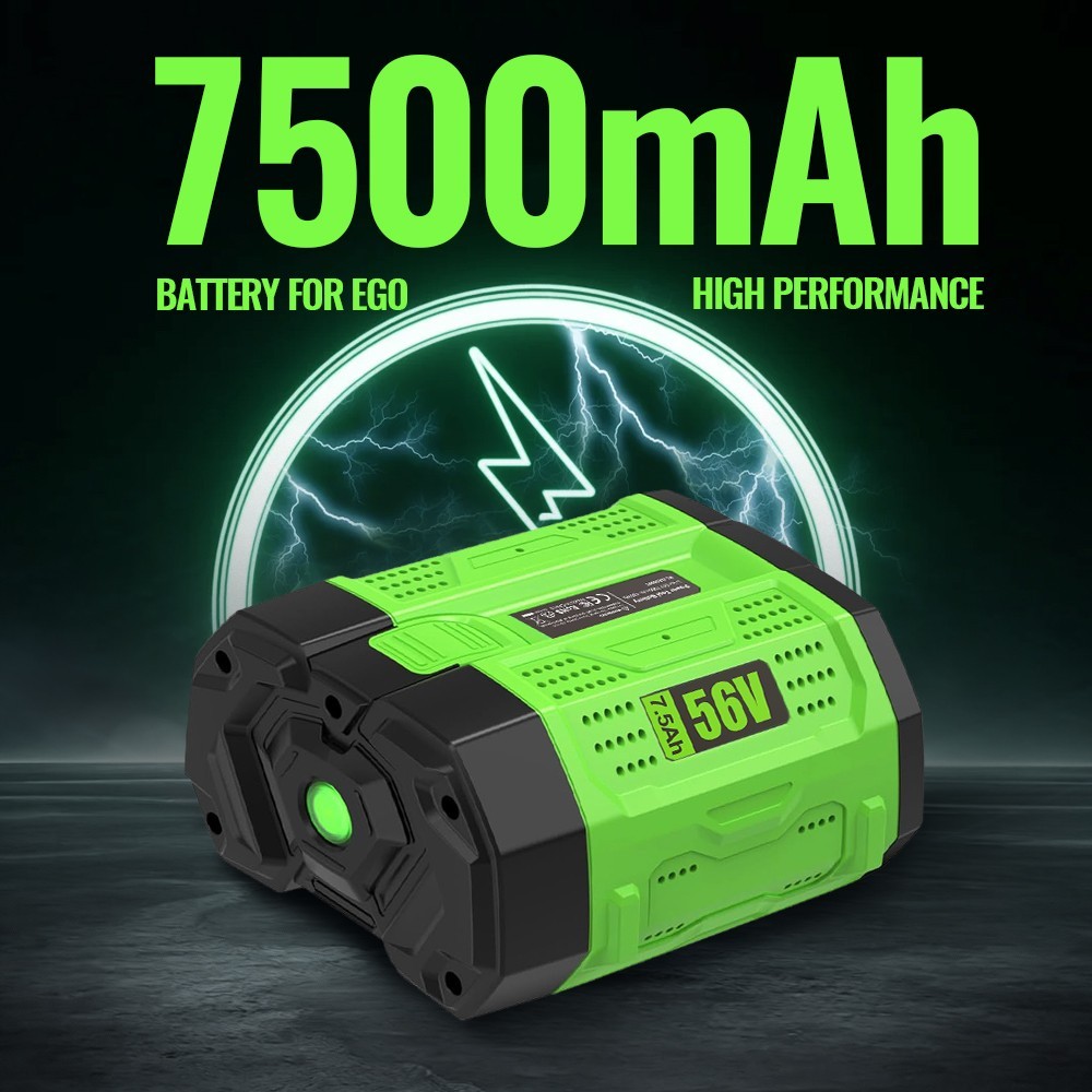 7500mAh Lithium-ion Battery For EGO Power+ 56V BA4200T BA5600T BA2240 BA2800T gallery