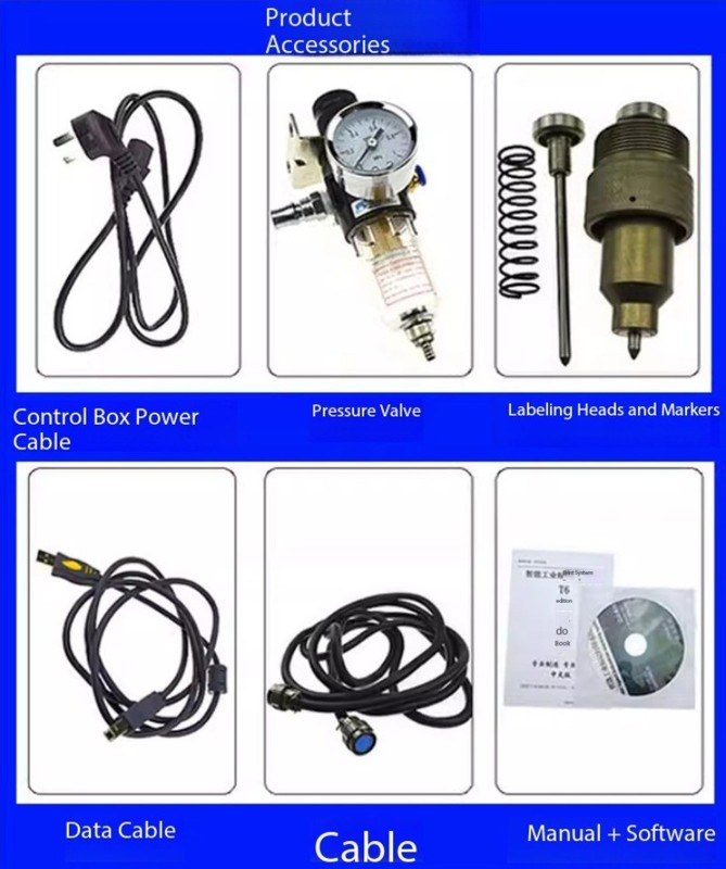 Portable Pneumatic Marking Machine, Handheld Steel Plate Marking Machine gallery