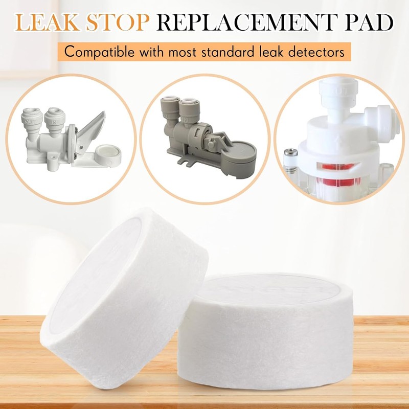 10 Pcs Replacement Pads for Automatic Leak Detectors in Under Sink Reverse Osmos gallery