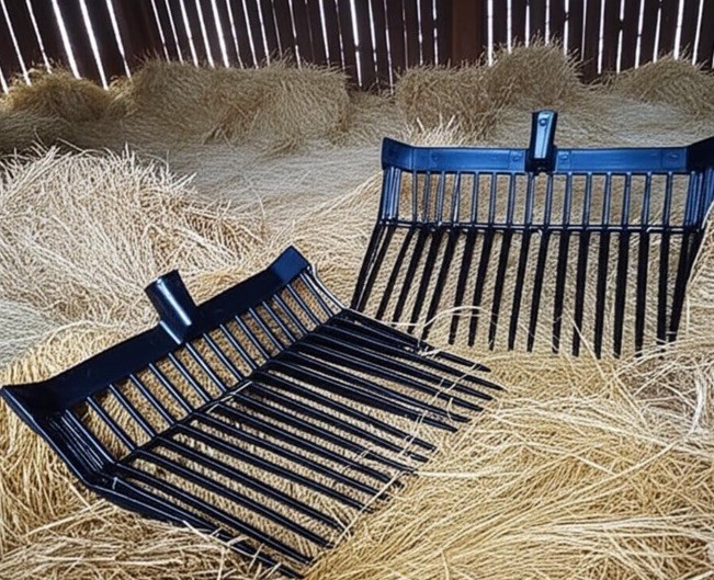 1 Poly Manure Fork Head , USA-Made, Replacement Scoop for Stable Cleaning gallery