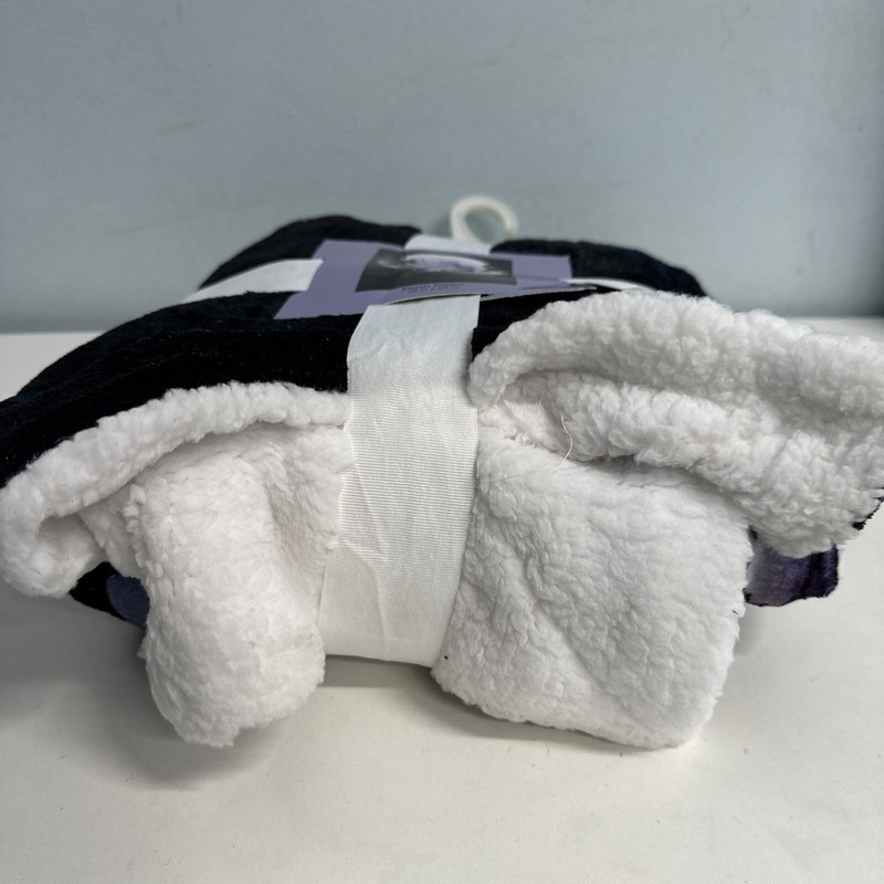 Plush Throw 46x60 inches Wolf Howling at the Full Moon NEW Polyester B gallery