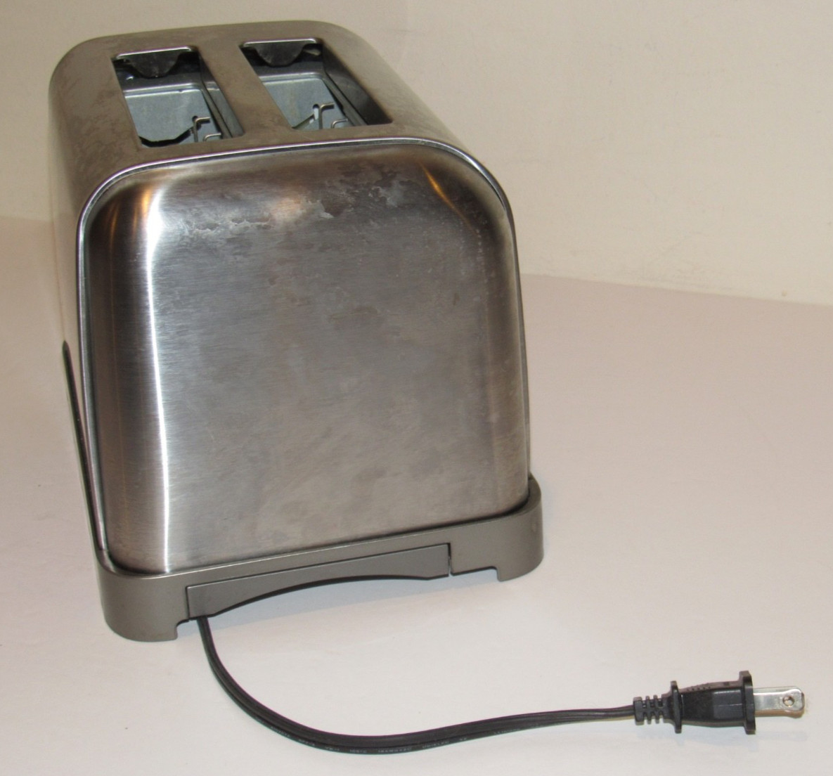 Cuisinart Brushed Stainless Steel Classic 2 Slice Toaster GPT-160 Bagel Preowned gallery