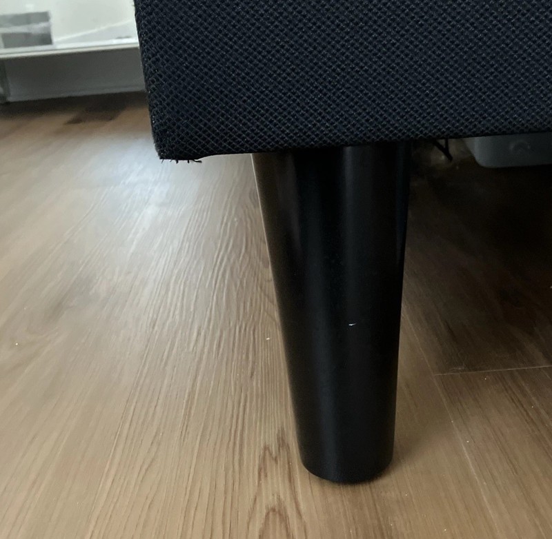 8" Adjustable Bed Base Leg Direct From Sleep Number Black Wood Riser New gallery