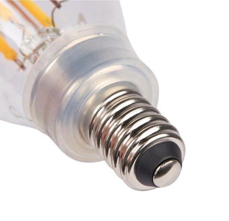 24 Pack GE Decorative Candle LED B10C Soft White Light Bulbs w/ Candelabra Base gallery