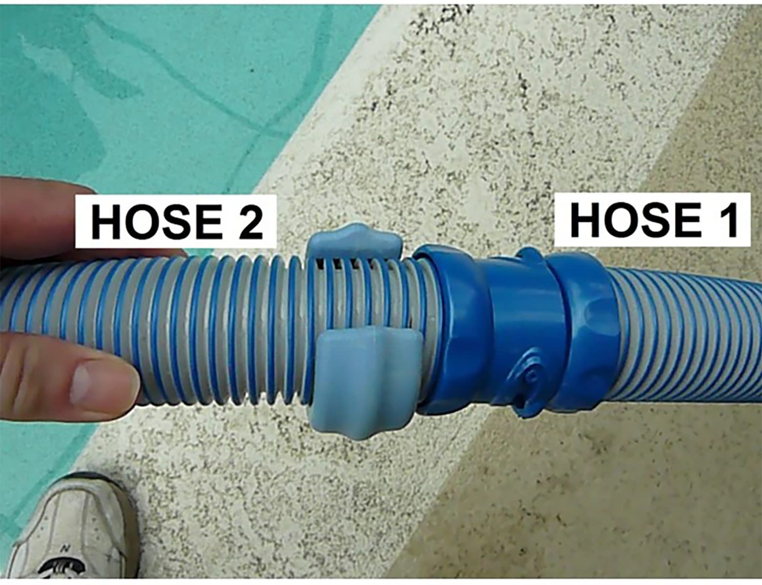 ATIE Universal Automatic Pool Cleaner Hose Weight 2 Pack, Blue gallery