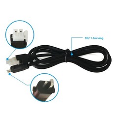 Tempurpedic Power Prong, Adjustable bed Base Input Power Cord 5ft