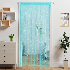 39″×79″ Door String Curtain Beaded Hanging Room Divider Hippie Glitter Fringe