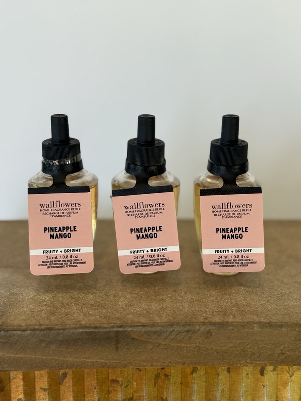 Bath & Body Works Pineapple Mango Wallflower Refill Bulbs x3 gallery