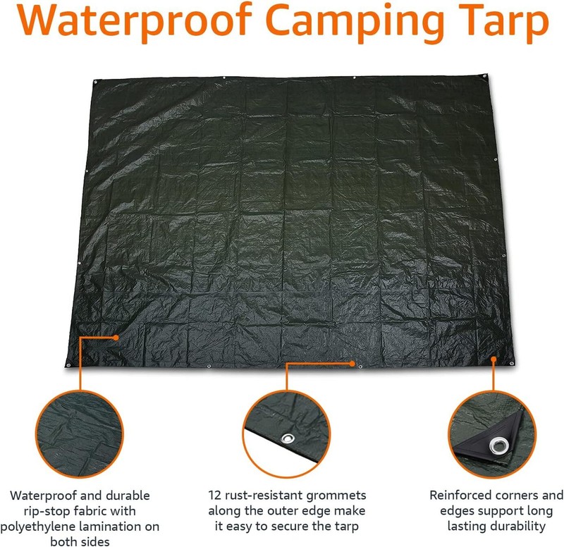 Amazon Basics Waterproof Camping Tarp gallery