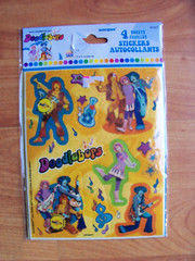 Vintage Unique 2006 Doodlebops Stickers 4 Sheets MIP