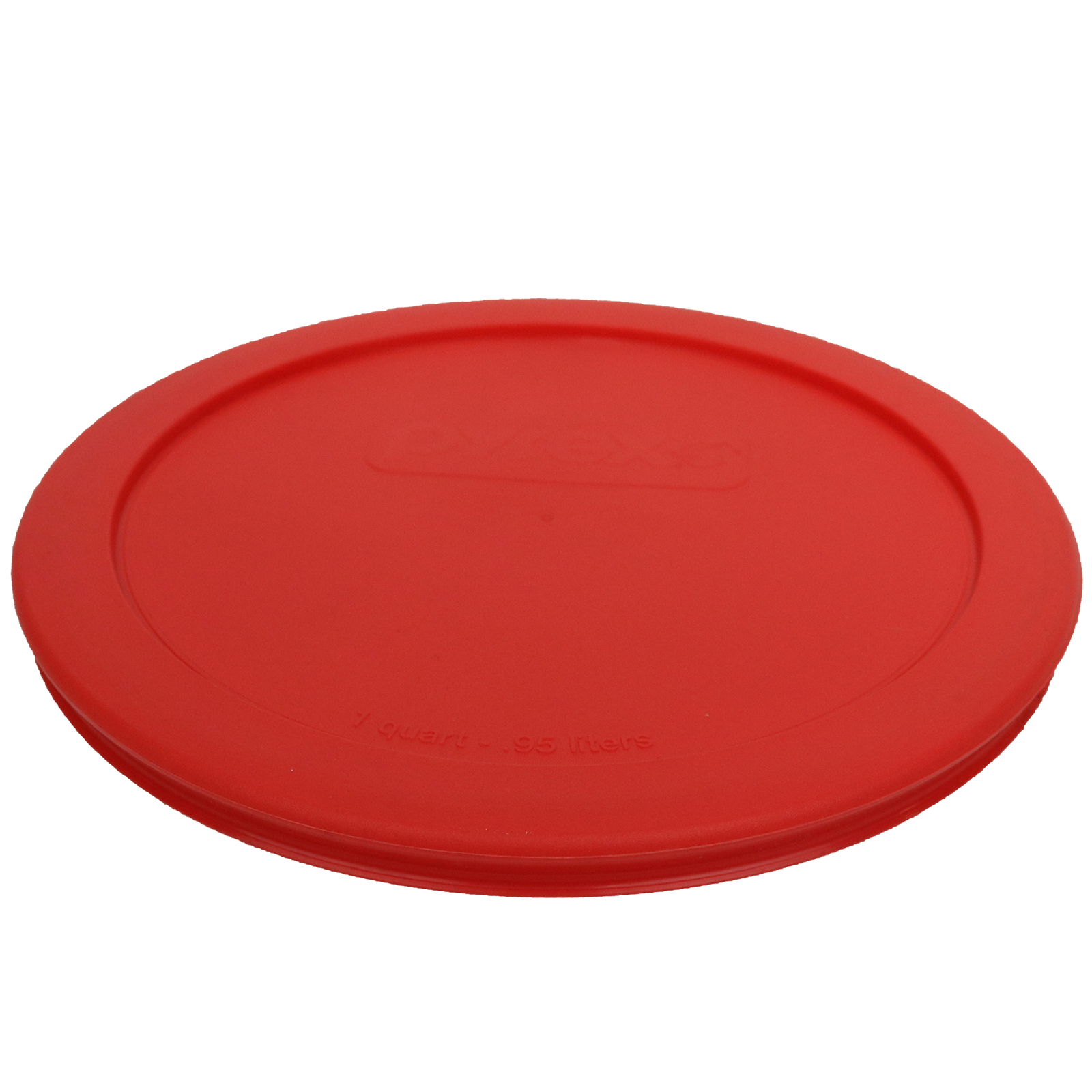 Pyrex 322-PC Red Round Mixing Bowl Food Storage Plastic Replacement Lid Cover gallery