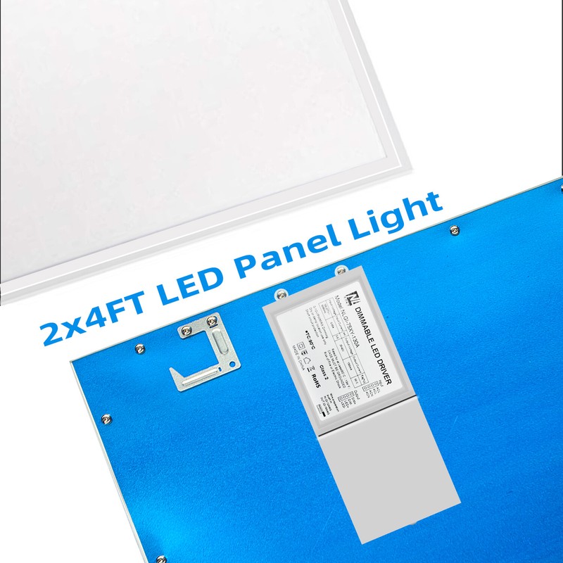 LED Flat Panel Light 75W Dimmable 2x4ft Drop Ceiling Indoor Commercial Fixture gallery