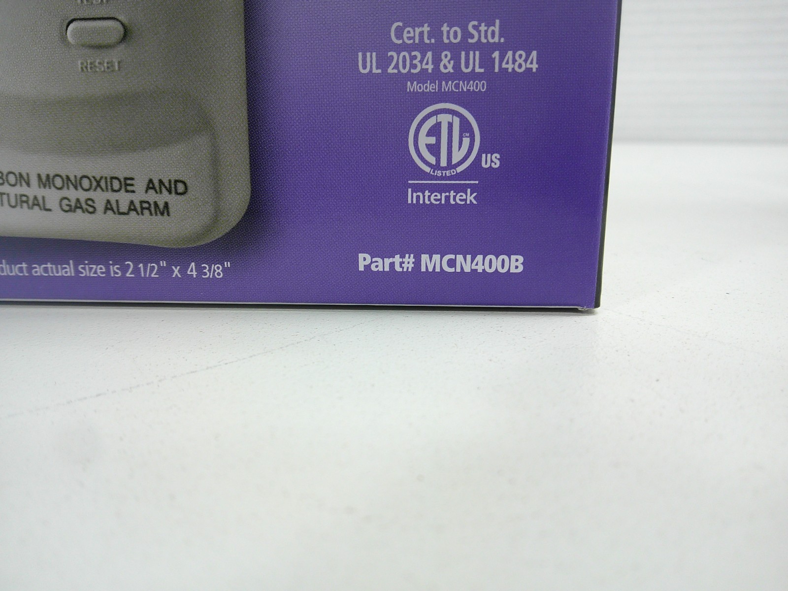 USI Plug In Carbon Monoxide & Natural Gas Smart Alarm w/ Battery Backup MCN400B gallery