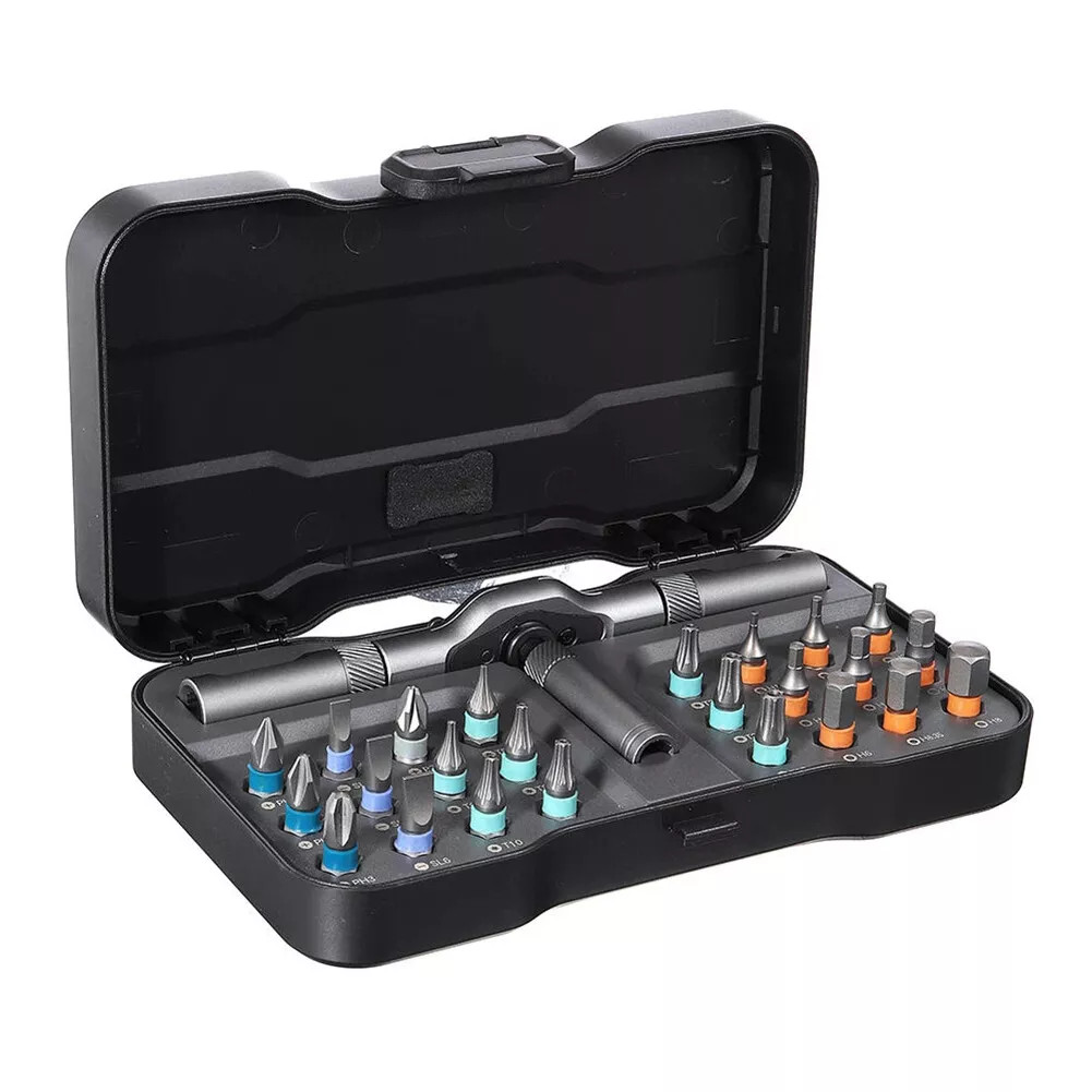 25Pcs 24 in 1 Multifunction Screwdriver Set Household Repair Tool Ratchet Wrench gallery