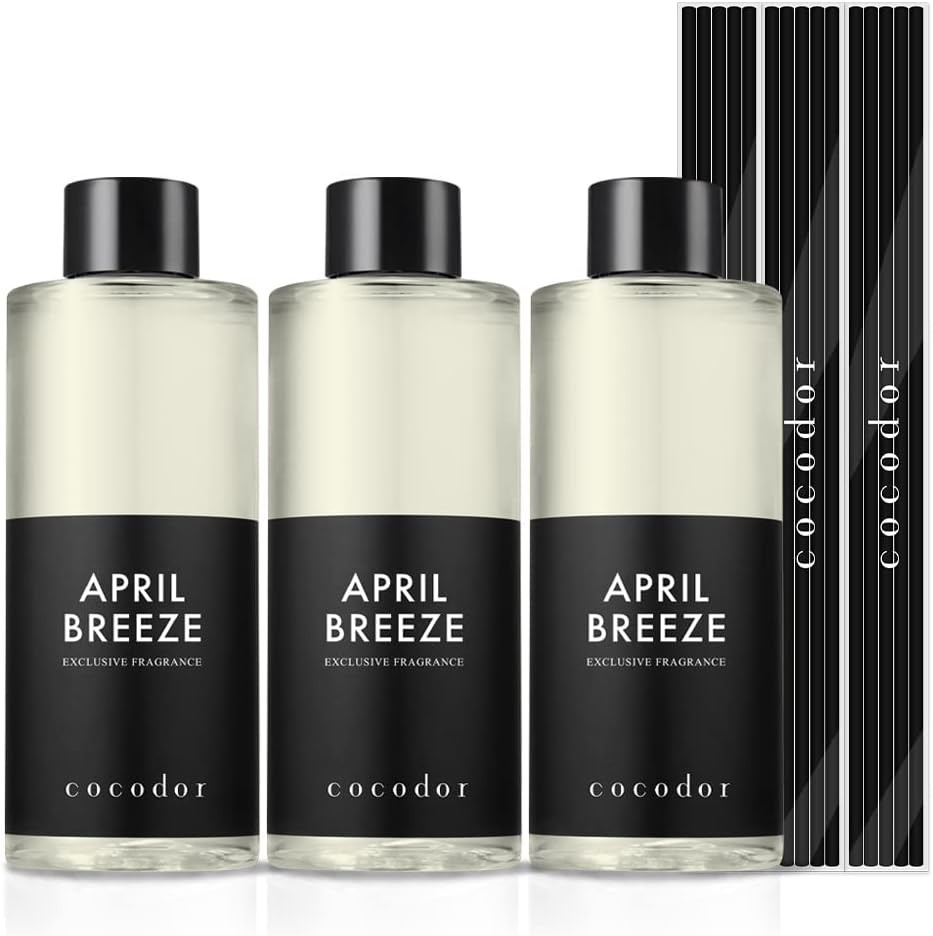 Reed Diffuser Oil Refill/April Breeze /6.7oz / 3 Pack/Aromatherapy, Home gallery