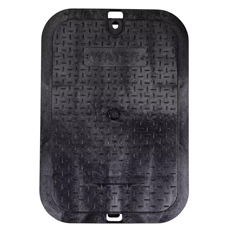 14 In. X 19 In. Rectangular Standard Series Valve Box & Cover, 12 In. Height, Bl gallery