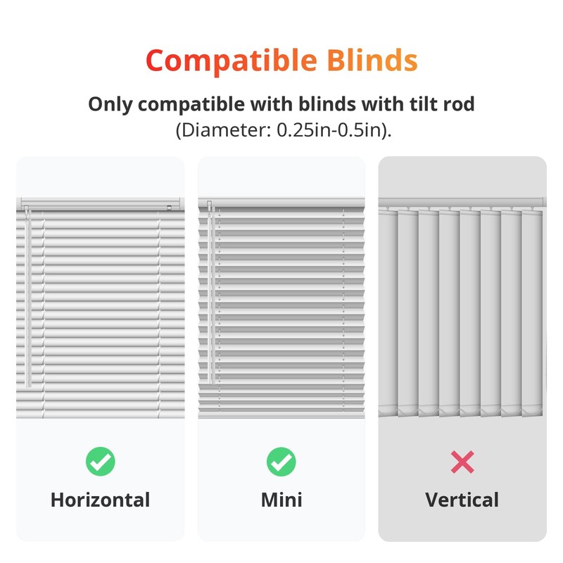 SwitchBot Blind Tilt Motorized Blinds - Smart Electric Blinds, Automatic Blinds gallery