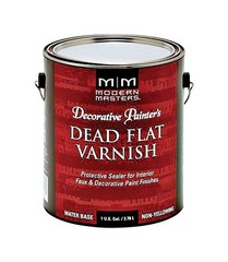 Modern Masters Dead Flat Clear Water-Based Dead Flat Varnish 1 gal