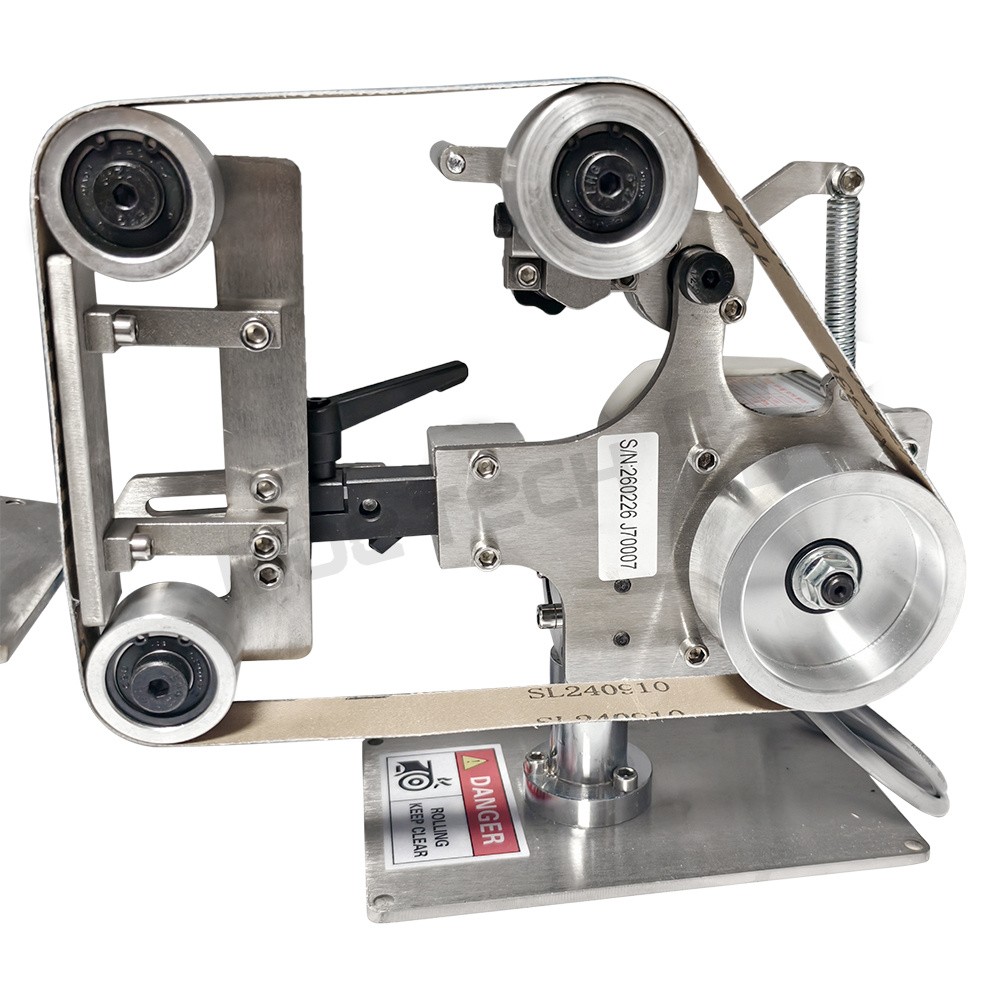 VFD Variable Speed Belt Grinder – 30×1 Inch Sanding Belt 2 in 1 Flat & Circular