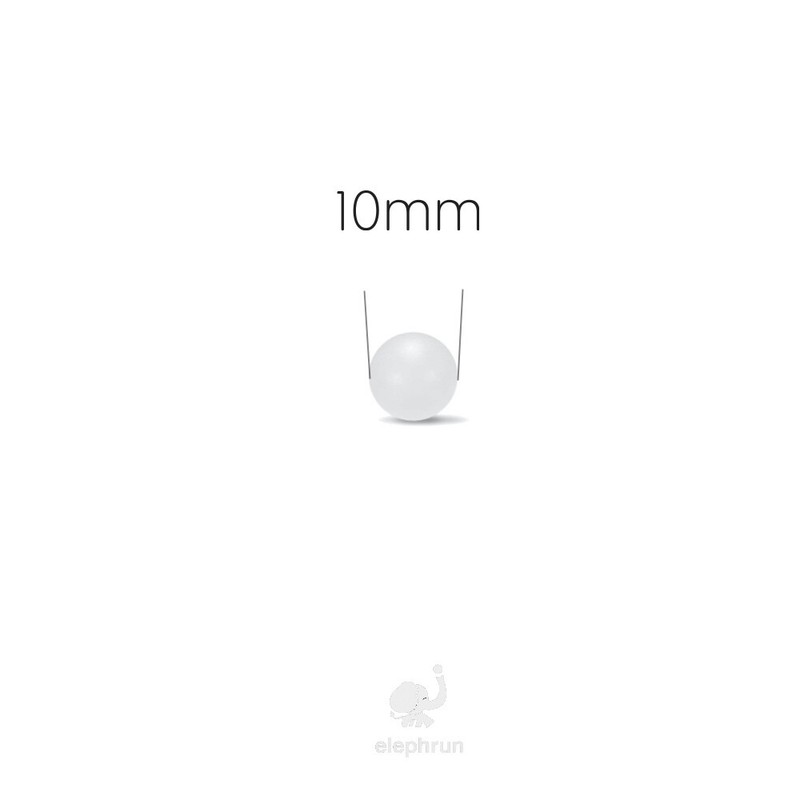 10mm Polypropylene ( PP ) Solid Plastic Bearing Balls Precision Sphere gallery