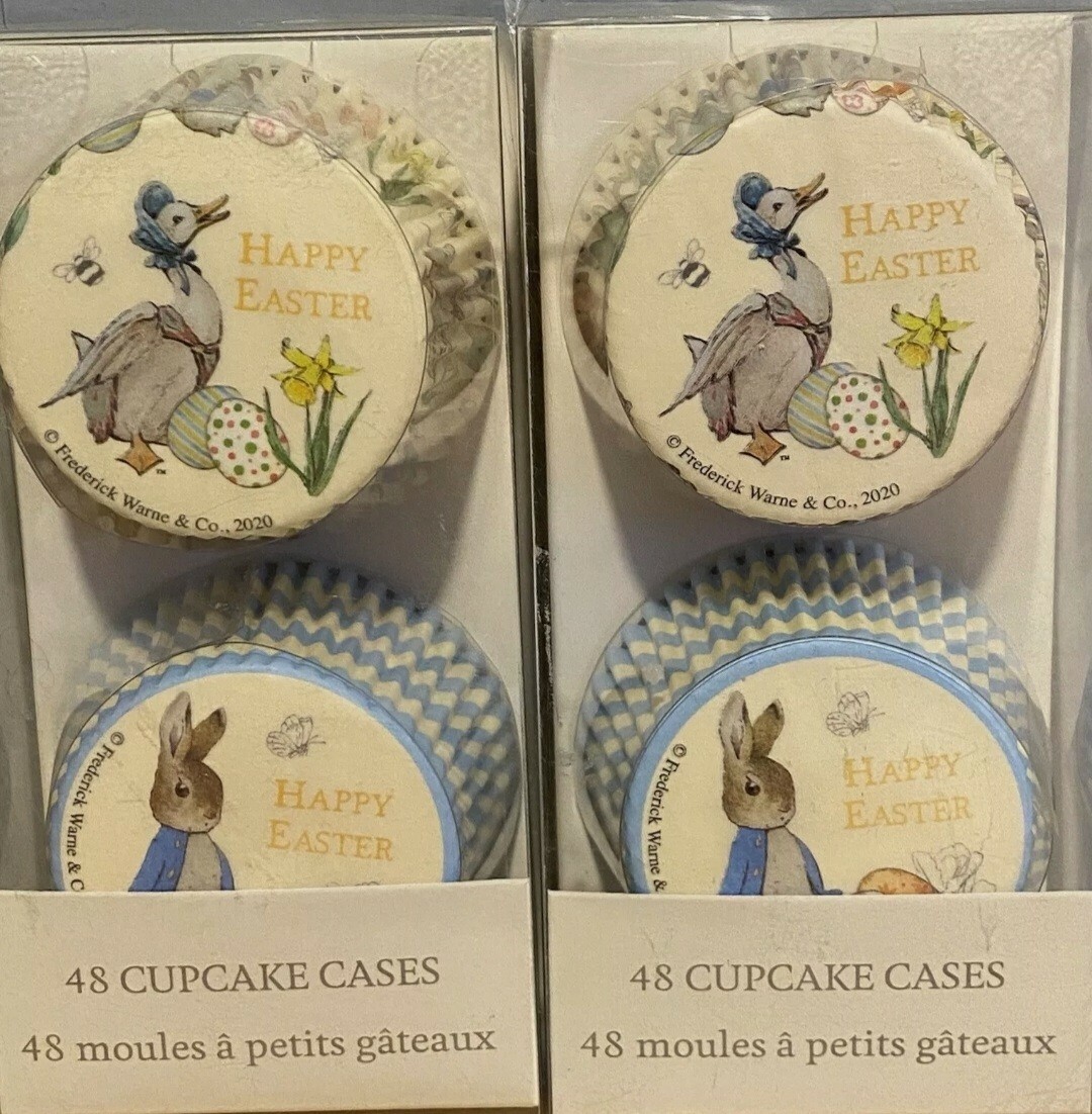 Beatrix Potter Peter Rabbit Happy Easter Cupcake Wrappers 96 Meri Meri gallery