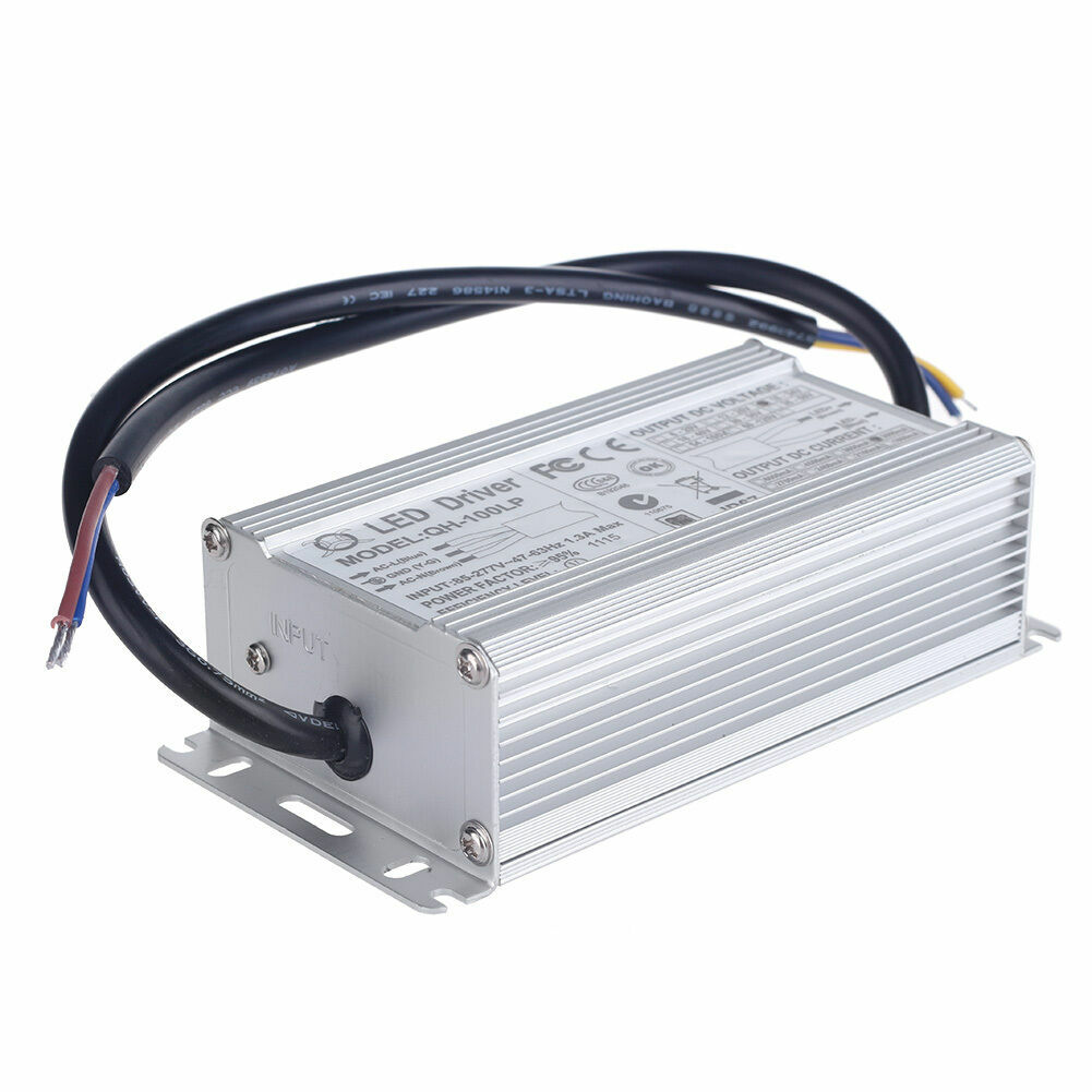 100W Constant Current 3A LED Driver Power Supply AC85-277V Waterproof DC18-34V gallery