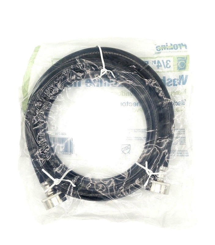 Washing Machine Rubber Hose 3/4" Connector FHT Hot Cold Water Supply Line 8ft gallery