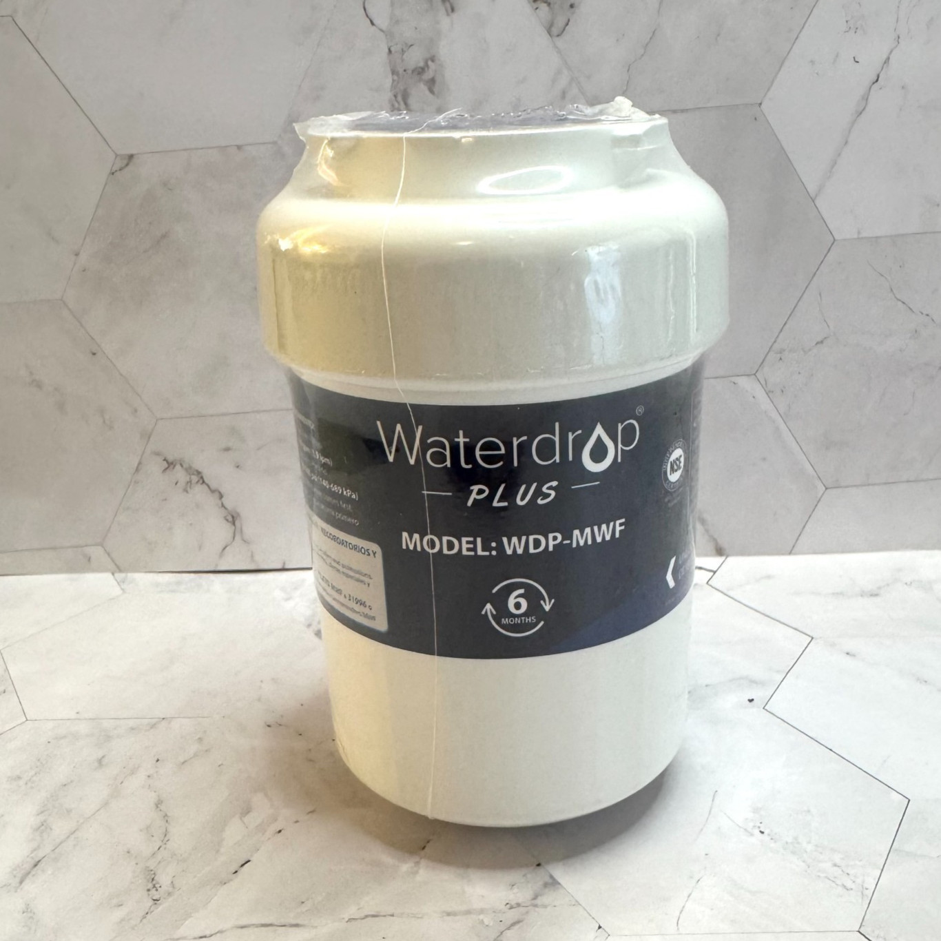 New Sealed Water Drop Plus Model WDP-MWF 6-Month Refrigerator Water Filter gallery