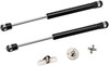 2 Pack Extended 10 inch Gas Prop Force 200N/44LB Gas Struts – Black Gas gallery