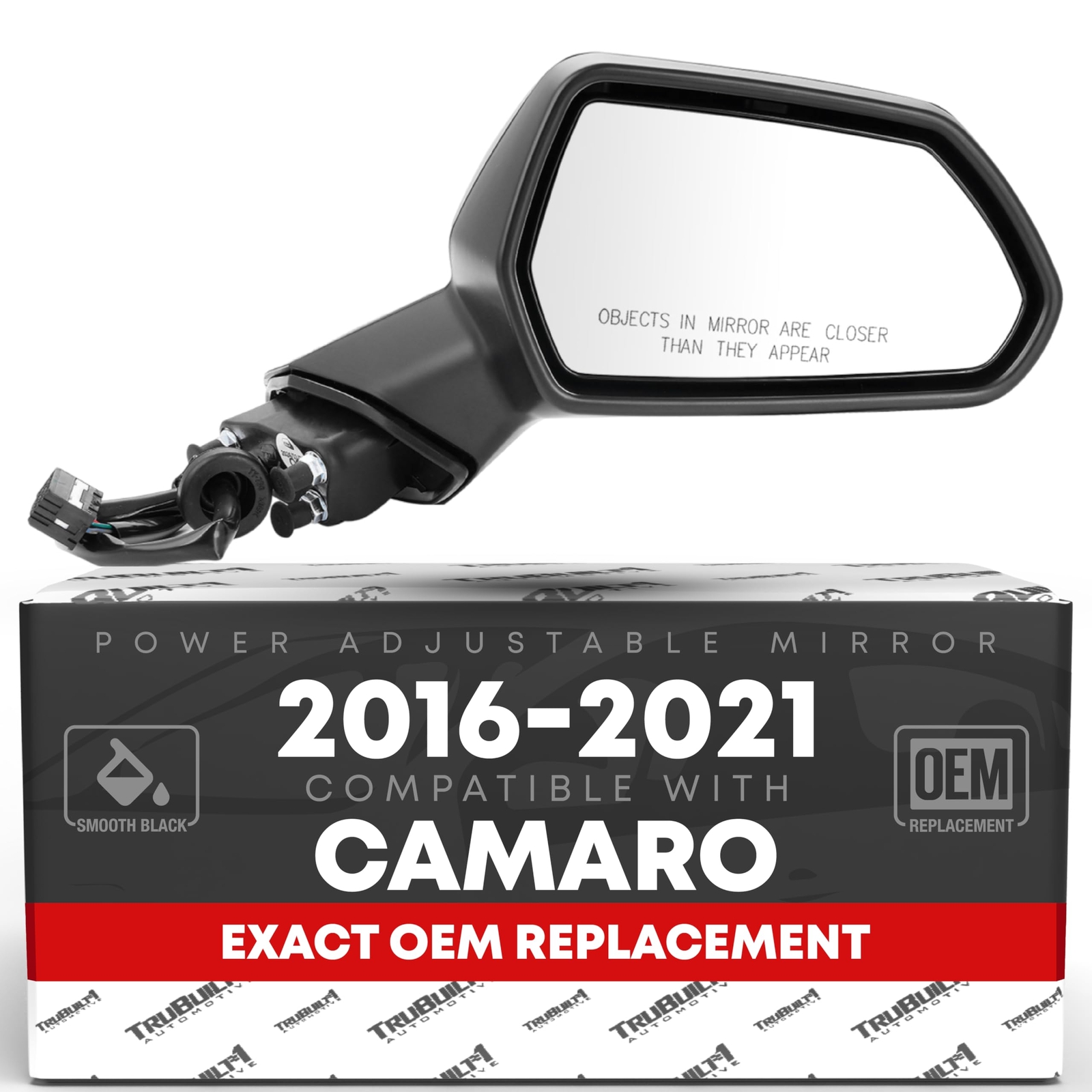 Chevrolet Camaro Passenger Side Mirror Replacement - Powered Adjustment, Non-... gallery