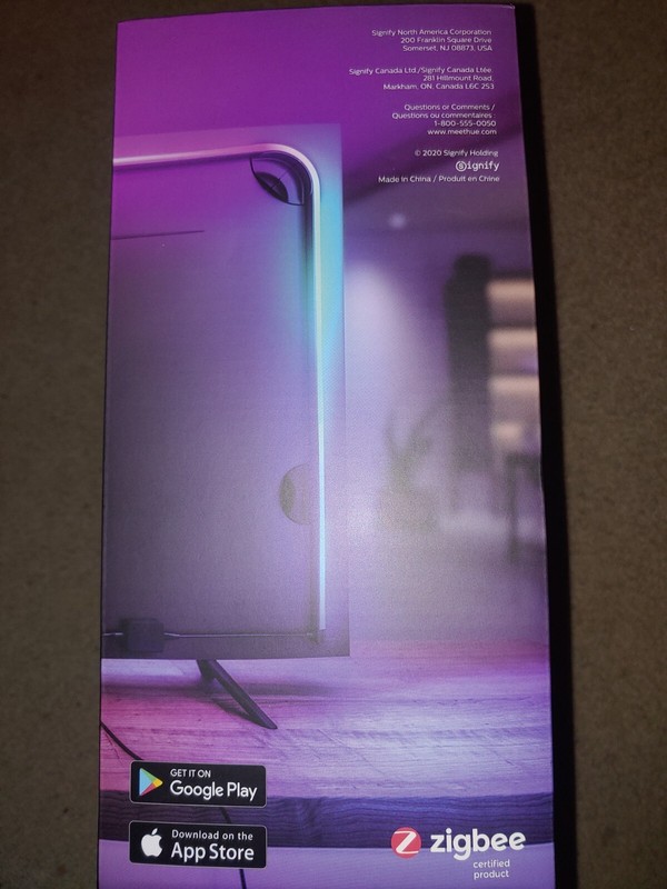 *READ* Philips Hue 55" Smart LED Backlight White and Color Ambiance gallery