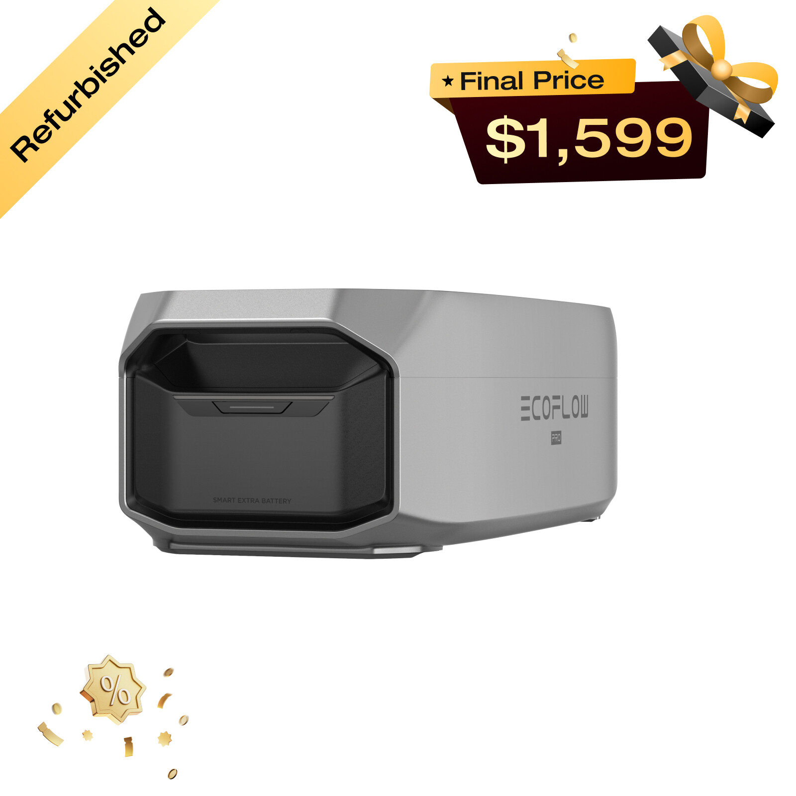 EcoFlow Delta Pro 3 Smart Extra Battery Backup 4096Wh Refurbish gallery