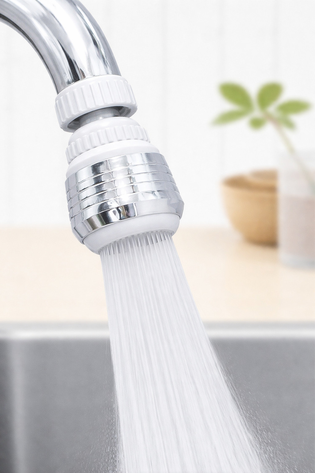 Faucet Sprayer Aerator Swivel 360 Degrees Fits Standard Kitchen Sinks gallery