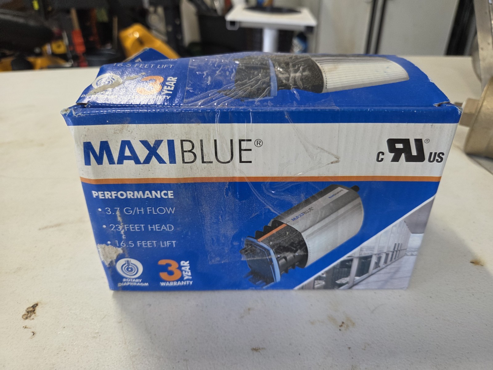 Blue Diamond 230V 3.7GPH Condensate Removal Pump with Reservoir (X87-721) gallery