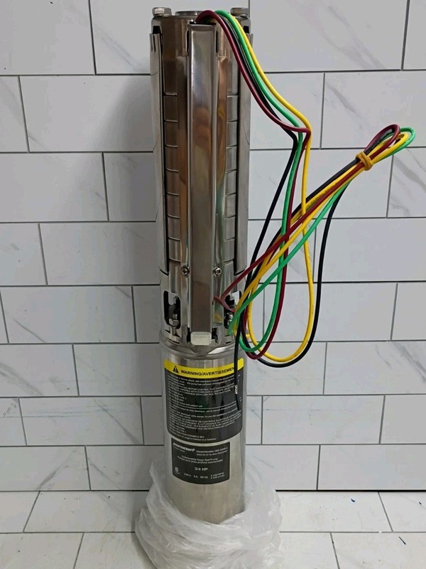 Mastercraft Deep Well Pump 2 or 3 wire 3/4 HP 230V 1300 GPH Open Box gallery