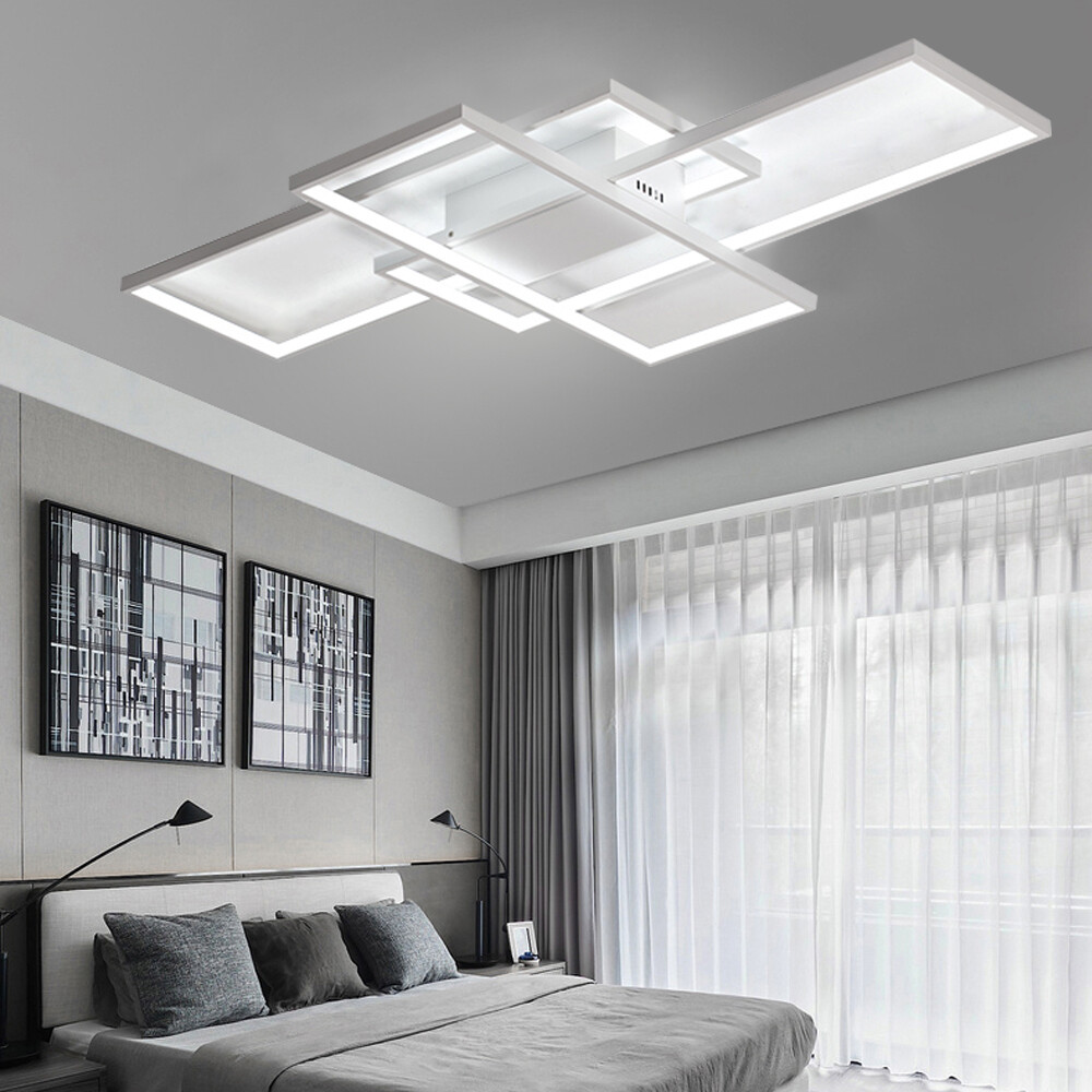 Modern LED Ceiling Light Acrylic Chandelier Lamp Bedroom Living Room Decoration gallery