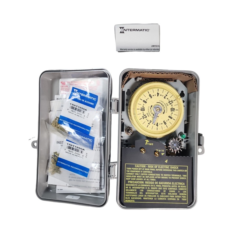 Intermatic T8805P101C Mechanical Sprinkler Timer 14-Day Skipper 120V OPEN BOX gallery