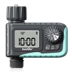 Sprinkler Timer Programmable Water Digital Irrigation Rain Delay Manual ITV105NH