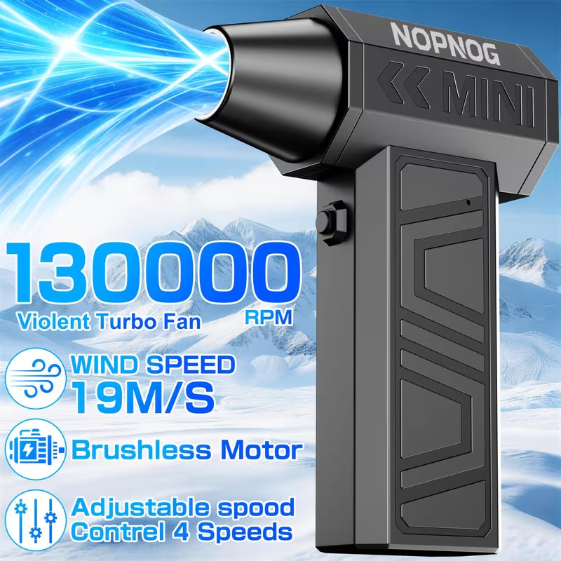 Gears Adjustable Turbo Blower, 2-in-1 Blow/Suction gallery